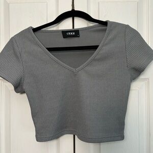 Cider Cropped Tshirt